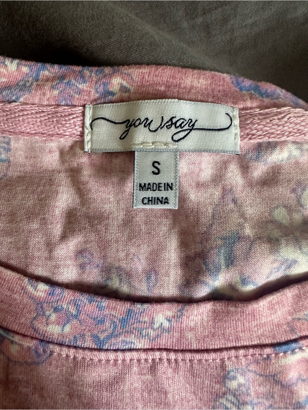 NWT Cozy Floral Short Pajama Set - Pink - Picture 2 of 5